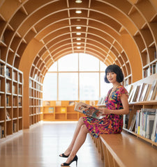 リナ フラウンス ラップドレス