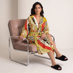Merina Flannel Robe with Pockets