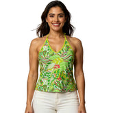 Midori Halter V-neck Cami Top