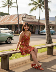 Mina Fit and Flare Performance Knit Mini Dress