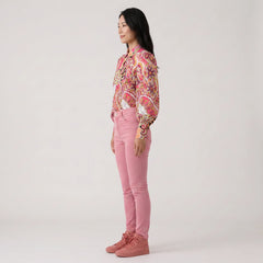 Nami Button Down Puff Sleeve Blouse