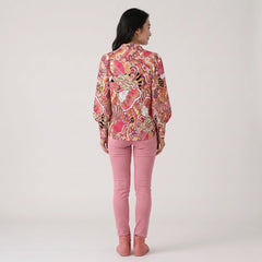 Nami Button Down Puff Sleeve Blouse