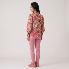 Nami Button Down Puff Sleeve Blouse