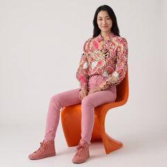 Nami Button Down Puff Sleeve Blouse