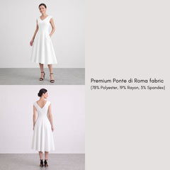 Nela Fit-and-Flare Midi Dress