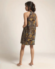 Ondas Halter Dress