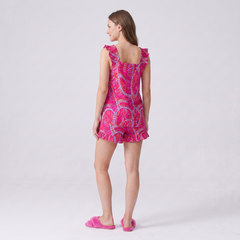 Palai Ruffle Cami Top & Shorts Lounge & Sleep Set