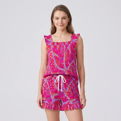 Palai Ruffle Cami Top & Shorts Lounge & Sleep Set