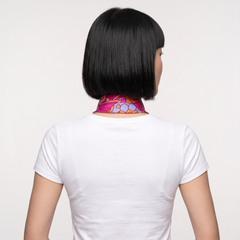 Palai Momme Mulberry Silk Twill Ribbon Scarf