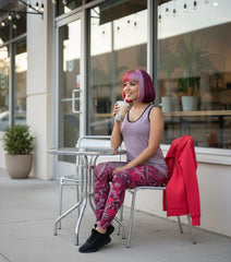 Pena LYCRA® Mid-Rise Leggings