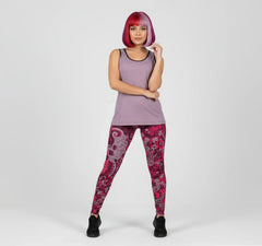 Pena Violet Scoop Neck Tank Top