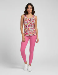 Perl Color Series Pink Performance High Rise Leggings