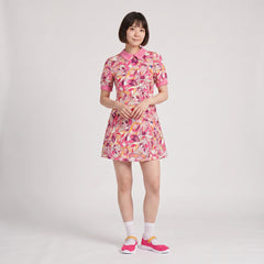 Perl Red Lightweight Mesh Mary Janes