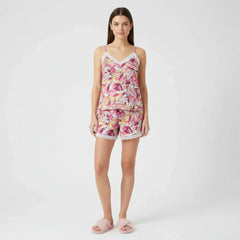 Perl Cami Lace Trim 2 Piece Lounge Wear Set