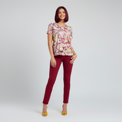 Piki Fitted Crew Neck Tee