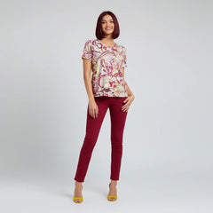Piki Fitted Crew Neck Tee