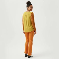 Pinsa Babydoll Long Sleeve Top