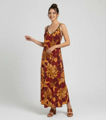 Renai Maxi Slip Strap Dress