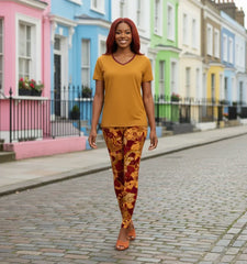 Renai LYCRA® Mid-Rise Leggings