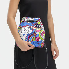 Sechia Leather Bucket Backpack