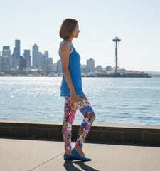 Sechia Blue Scoop Neck Tank Top