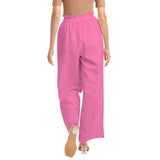 Sechia Hot Pink High-Rise Wide Leg Pants - Blissfully Brand