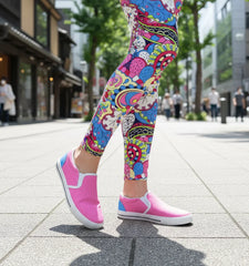 Sechia Hot Pink Rubber Slip On Shoes