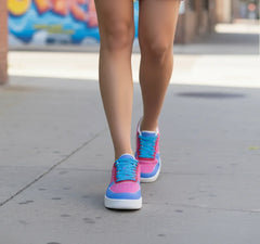 Sechia Color Block Low Top Sneakers