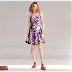 Sechie Mini Skater Dress