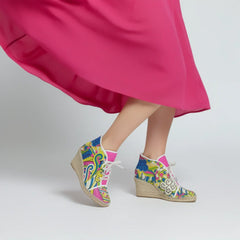 スキ ウェッジ エスパドリーユ