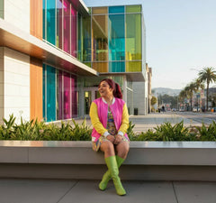 スキ ミニスリップドレス