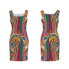 Taki Sleeveless Bodycon Dress