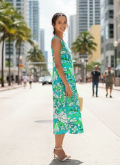 Umibe Sleeveless Maxi Dress