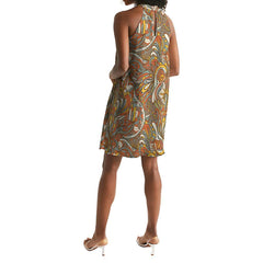 Win Halter Flare Dress - Blissfully Brand