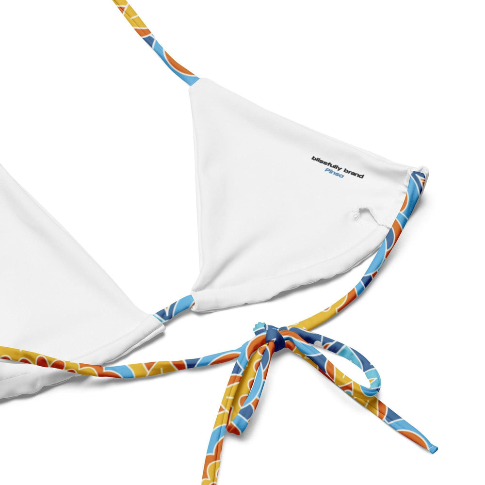 Pinsa Triangle Tie Halter Bikini Set - Blissfully Brand