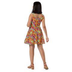 Inela Skater Mini Dress - Blissfully Brand