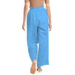 Ima Blue High-Rise Wide Leg Pants - Blissfully Brand
