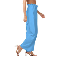 Ima Blue High-Rise Wide Leg Pants - Blissfully Brand