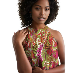 Onei Halter Flare Dress - Blissfully Brand