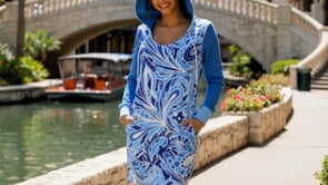 Aqui Hoodie Pocket Dress