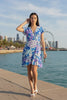 Imi Flounce Wrap Dress