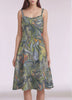 Jana Sleeveless Midi A-Line Dress