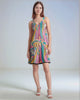 Taki V-neck Sleeveless Reversible Dress