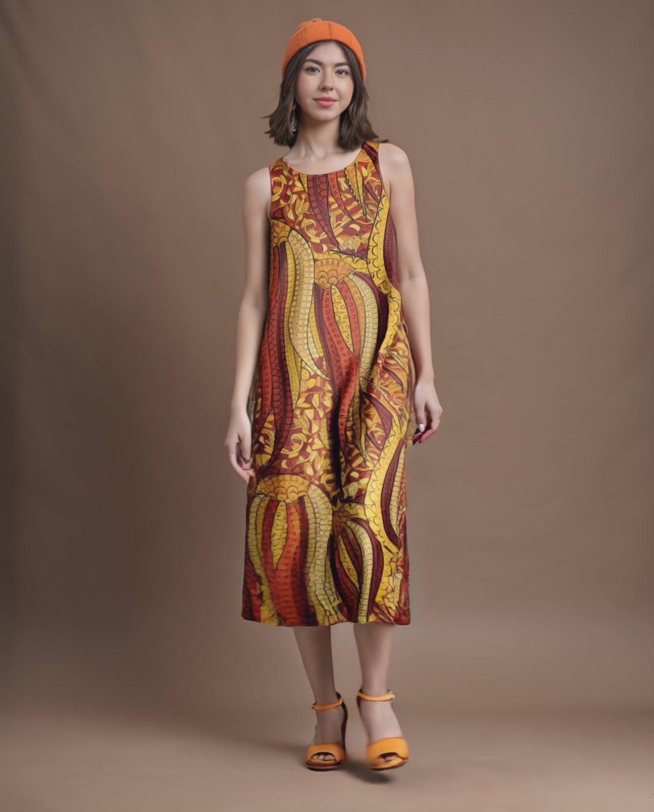 Ame Sleeveless Maxi Dress