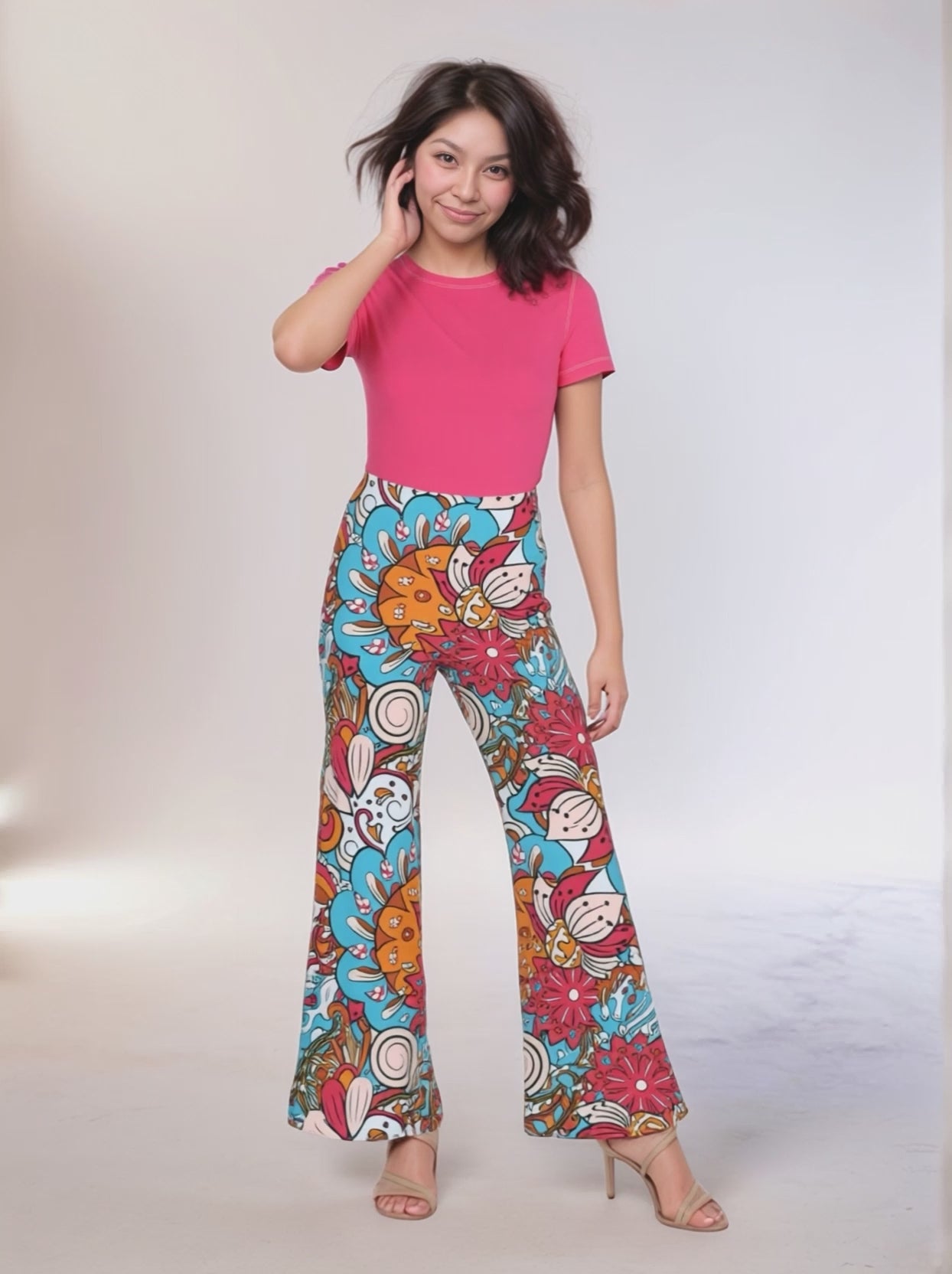 Inia High Waist Palazzo Pants