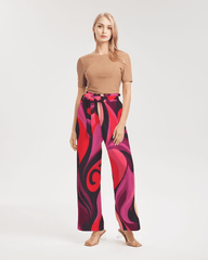 Prague High-Rise Wide Leg Pants - Airline Series