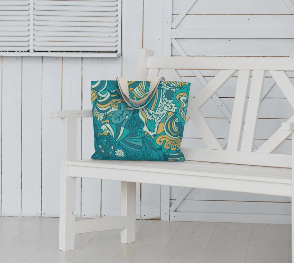Masu Canvas Carry All Tote Bag - Blissfully Brand