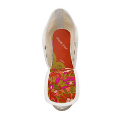 Mina Color Block Wedge Espadrilles - Blissfully Brand