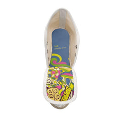 Suki Color Block Wedge Espadrilles - Blissfully Brand