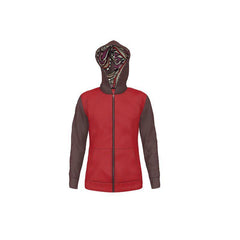 Unia Color Block Zip Polar Fleece Hoodie - Blissfully Brand